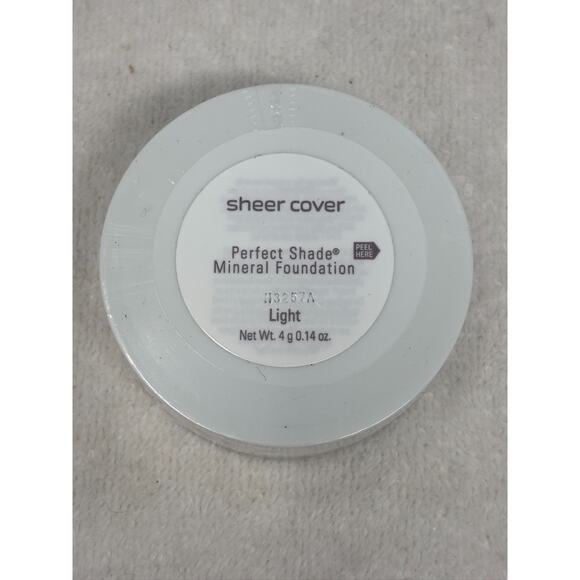 Sheer Cover Perfect Shade Mineral Foundation - Light - 4 g - NEW Sealed - Picture 4 of 4